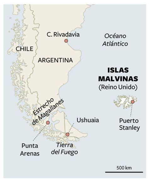 Islas Malvinas Mapa | Mapa