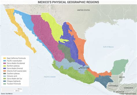 Sierra Madre Occidental Map | Map Of The World