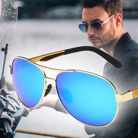 COOL Motorcycle Glasses Riding Polarized Eyewear UV400 Sunglasses ...