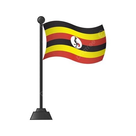 Uganda Flag, Uganda, Flag, Uganda Day PNG and Vector with Transparent ...