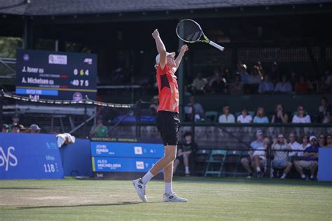 Magical week for Alex Michelsen continues as he beats John Isner, heads ...