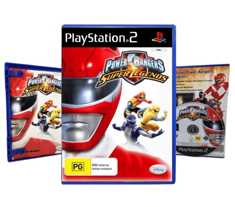 POWER RANGERS: Super Legends (PS2) *MINT COMPLETE* - Appleby Games