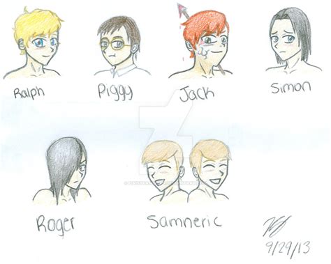 Lord of the Flies Characters by DaisyFan123XD on DeviantArt