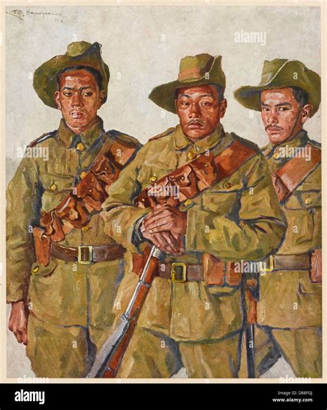 Ww1 Gurkhas Stock Photo: 56736194 - Alamy