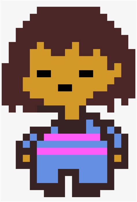 Undertale Frisk Pixel Art