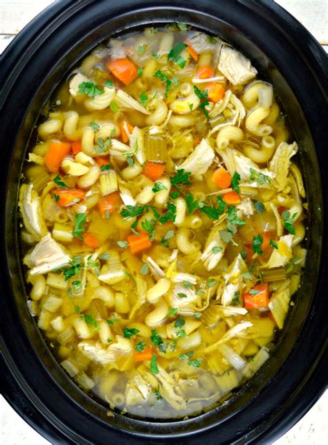 Crock Pot Chicken Noodle Soup - Gonna Want Seconds