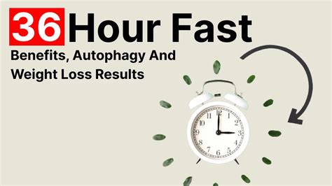 36-Hour Fast: Benefits, Autophagy and Weight Loss Results