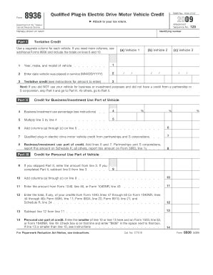 Form 8936 - Fill Online, Printable, Fillable, Blank | pdfFiller