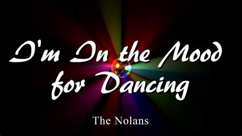 I'm In the Mood for Dancing - The Nolans（日本語歌詞付き） - YouTube