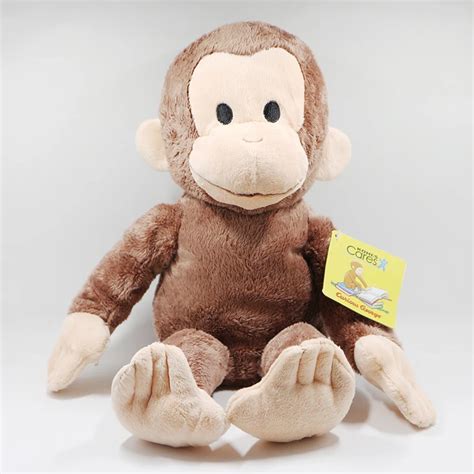 1pc! Curious George Plush Stuffed Toy Doll Children Gifts 40cm-in ...