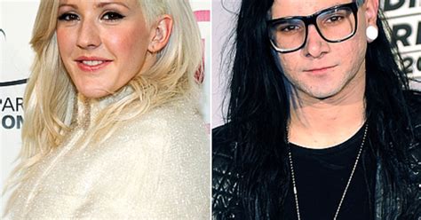 Skrillex Met Girlfriend Ellie Goulding Over E-mail! - Us Weekly