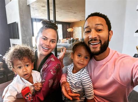 Family of 4 from Chrissy Teigen & John Legend's Cutest Family Moments | E! News