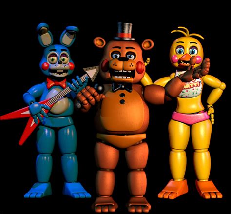 Official Toy animatronics. (Ported/Fixed by Thudner.) : r/fivenightsatfreddys