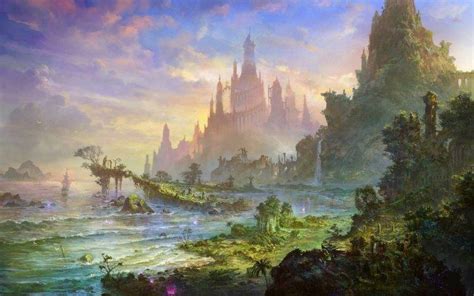 fantasy Art, Castle Wallpapers HD / Desktop and Mobile Backgrounds