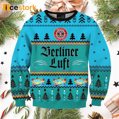 Berliner Luft Eisbonbon Ugly Christmas Sweater - Icestork