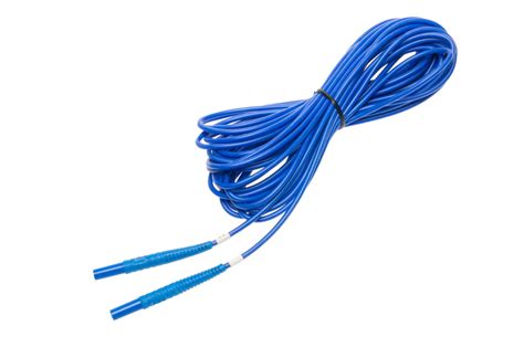 Test lead 10 m 1 kV (banana plugs) U1 blue – Sonel Test Equipment USA