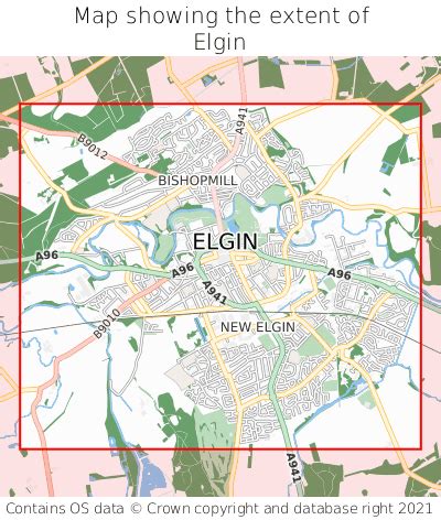 Where is Elgin? Elgin on a map