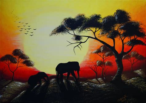 Safari sunset by NataliaAurora on DeviantArt