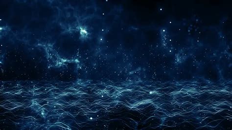 Blue Particles Background Loop - Stock Motion Graphics | Motion Array