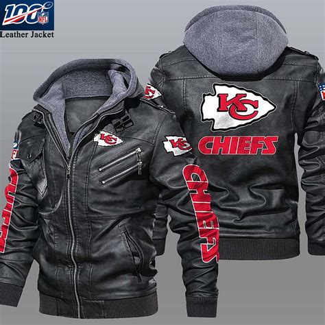 Kansas City Chiefs NFL Team Leather Jacket For Men and Women | Etsy