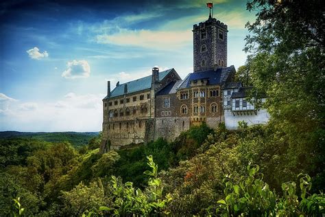 HD wallpaper: castle, wartburg castle, eisenach, thuringia germany, world heritage | Wallpaper Flare