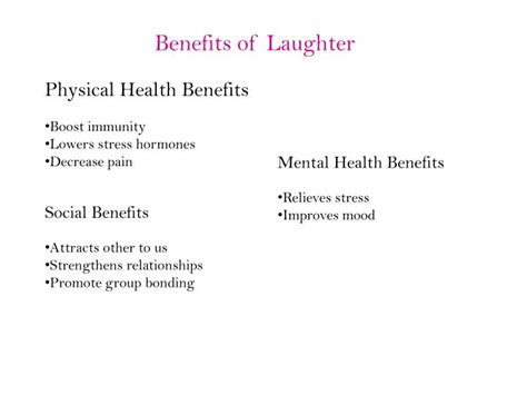 PPT - The Benefits of Laughter Therapy PowerPoint Presentation - ID:7193247