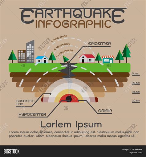 Earthquake Vector & Photo (Free Trial) | Bigstock