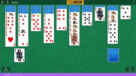 Microsoft Solitaire Collection - Spider - July 18 2017 - YouTube