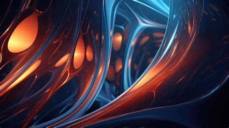 Premium AI Image | wallpaper futuristic organic structure illustration ...