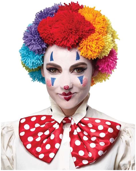 Adult Rainbow Clown Wig - CostumePub.com | Clown perücke, Halloween ...