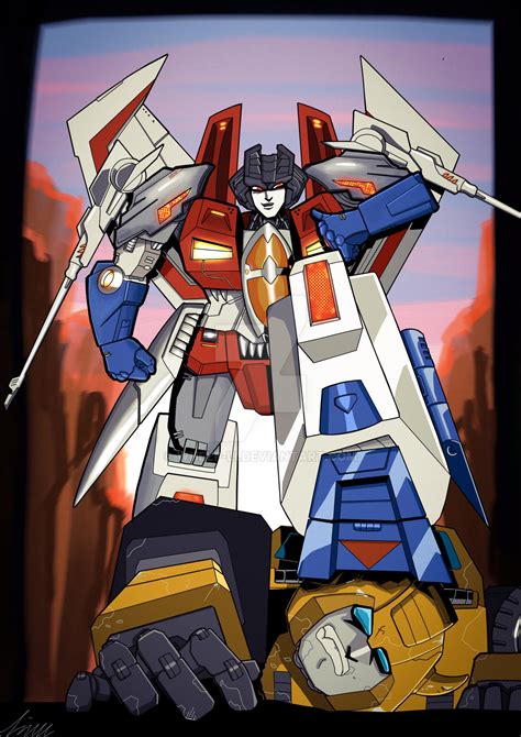 starscream vs Bumblebee by whelp-li on DeviantArt