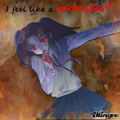 I Feel like a Monster Picture #136455057 | Blingee.com