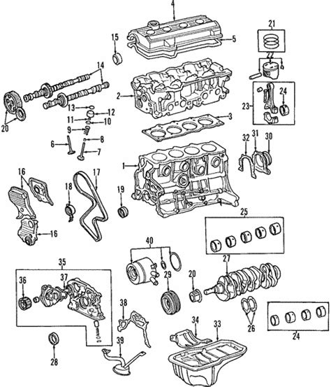 Genuine OEM Oil Cooler Parts for 1997 Toyota RAV4 Base - Olathe Toyota Parts Center