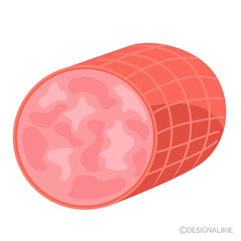 Ham Clip Art Free PNG Image｜Illustoon