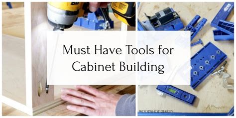 Must Have Tools For Cabinet Making And Furniture Building