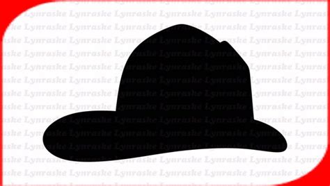 Fireman Hat Silhouette SVG svg dxf Cricut Silhouette Cut | Etsy