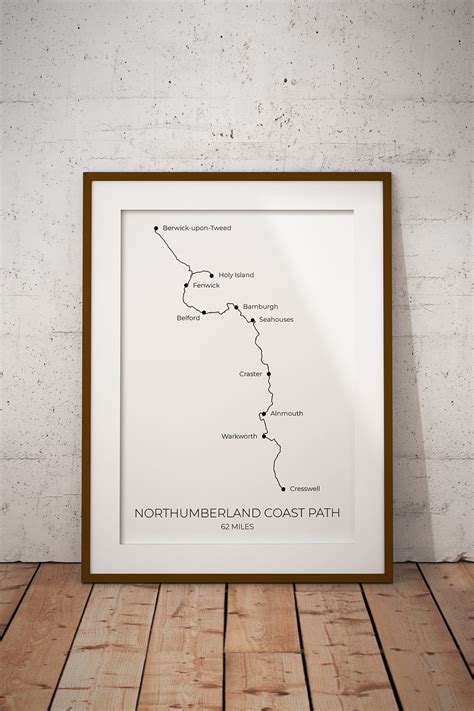 Northumberland Coast Path Art Print - In from the Wild