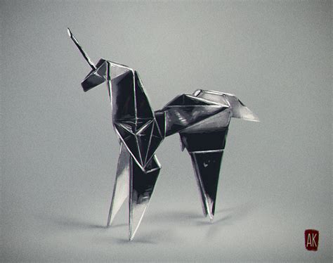 Blade Runner origami Unicorn | this is second pic of my belo… | Flickr