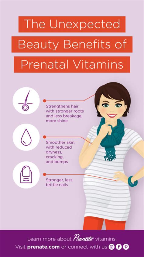 Unexpected Beauty Benefits of Prenatal Vitamins - Prenate Vitamin Family