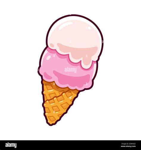 ice cream art illustrations drawings - Nelly Simmer