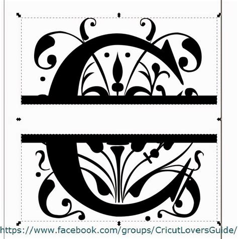 the letter c monogram clipart - Clipground