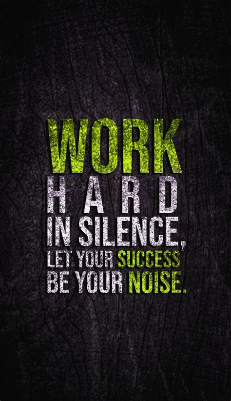 Motivational Wallpaper | Work Hard, Never Give Up