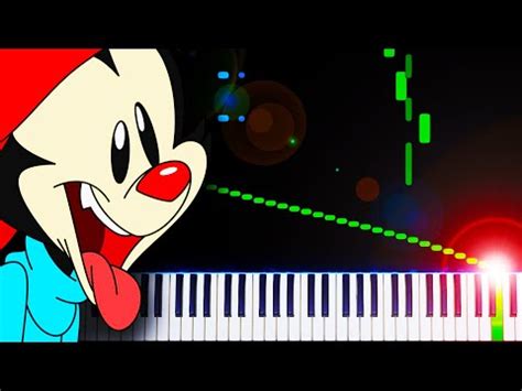 Animaniacs 2020 Theme Song – Piano Tutorial | Sheet Music Boss