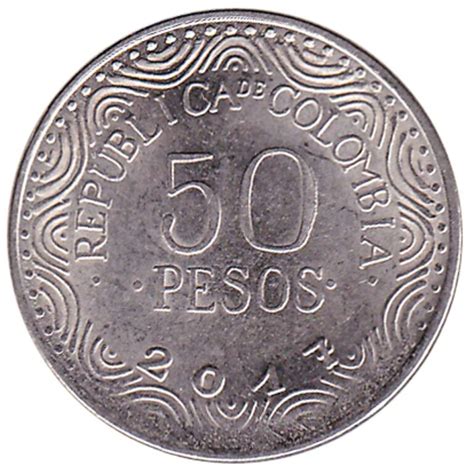 current Colombian Peso coins - Exchange yours now