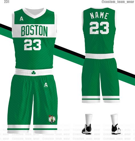 NBA Boston Celtics Basketball Uniform Designs — AIX Sports | Team ...