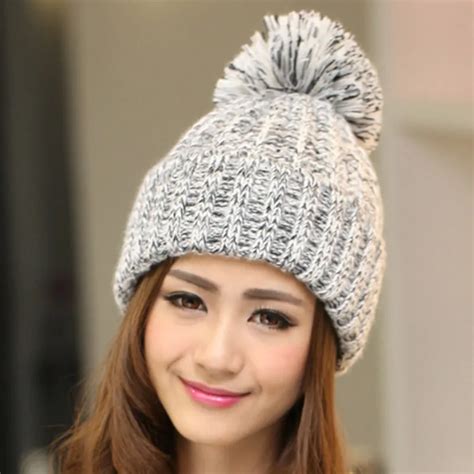 Aliexpress.com : Buy 2016 Beanies Women's Winter Hats For Women Knit ...