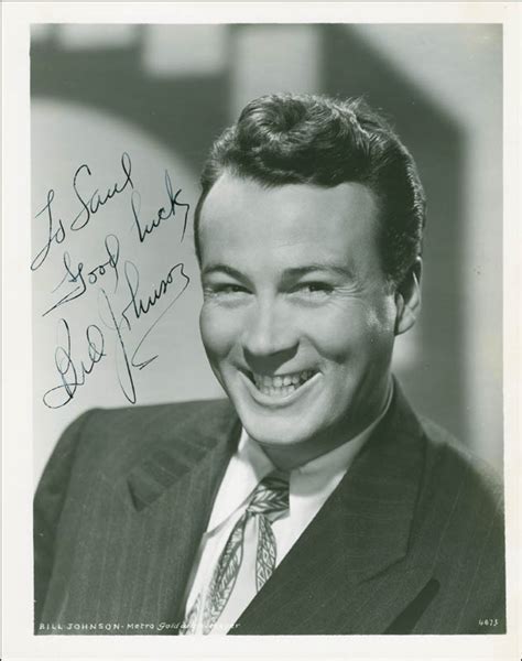 Bill (Actor) Johnson - Autographed Inscribed Photograph ...