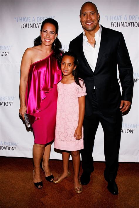 Cute Pictures of Dwayne Johnson and His Blended Family | POPSUGAR ...