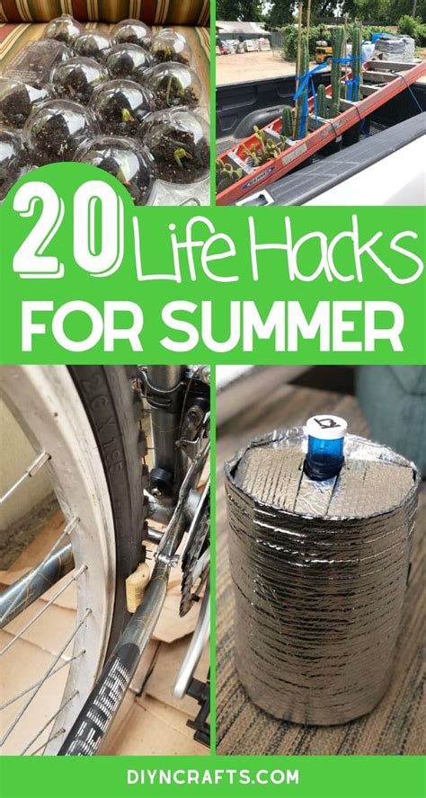 20 Brilliant Summer Life Hacks to Make Your Life Easier - DIY & Crafts