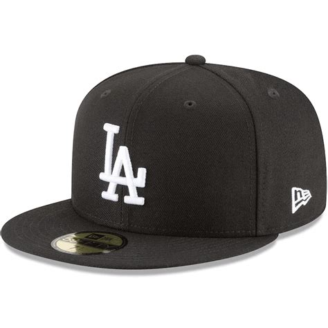 New Era Los Angeles Black 59Fifty Fitted Hat